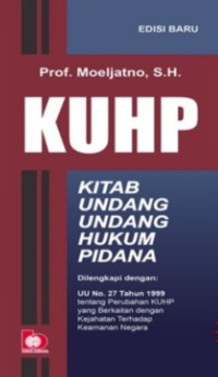 Image of KUHP: Kitab Undang-Undang Hukum pidana