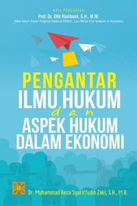 Image of Pengantar Ilmu Hukum dan Aspek Hukum Dalam Ekonomi